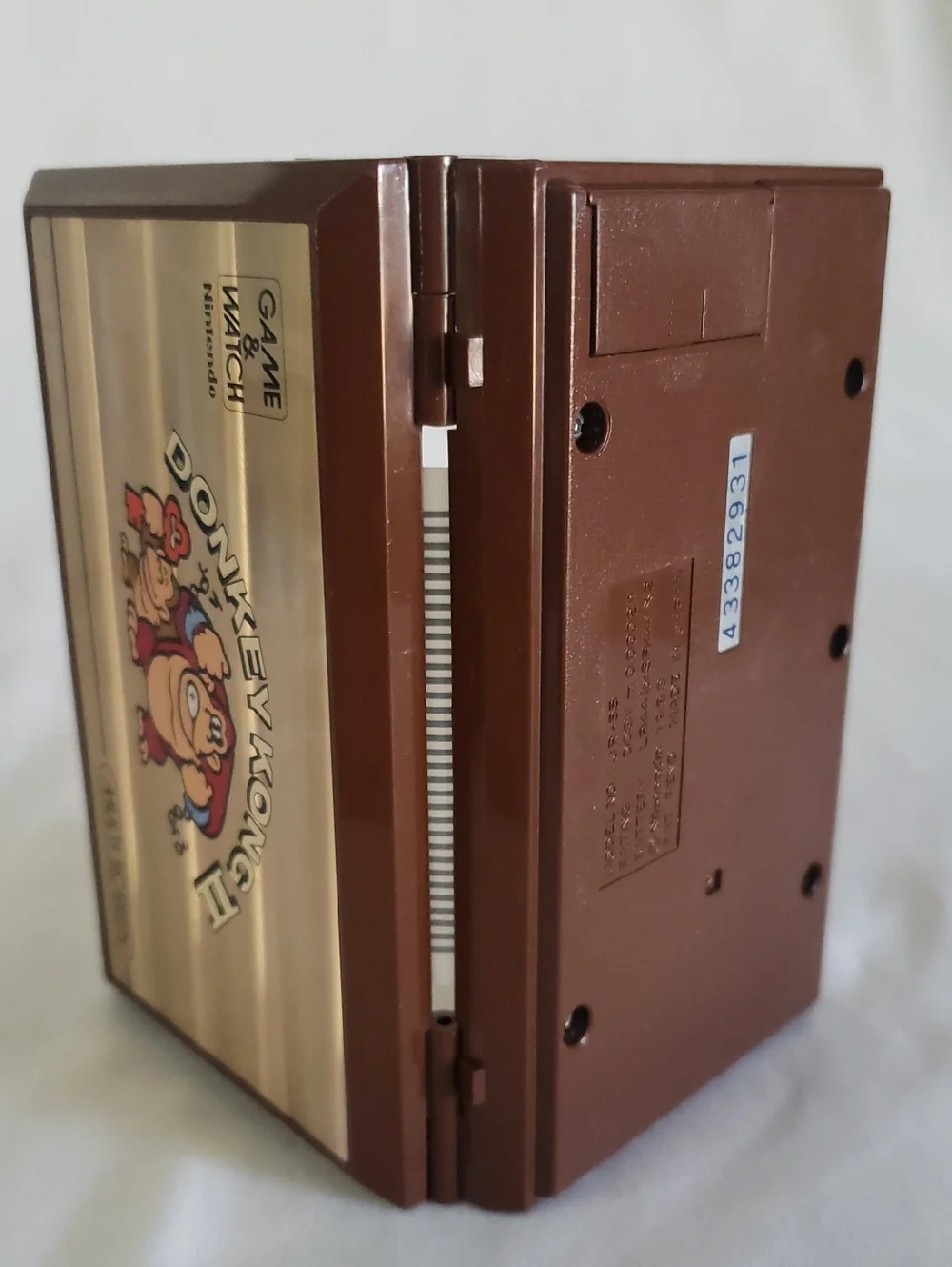Nintendo 1983 JR-55 Game & Watch Donkey Kong II Handheld Game